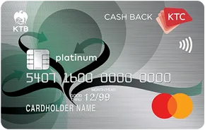 KTC CASH BACK PLATINUM MASTERCARD