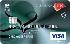 KTC CASH BACK VISA PLATINUM