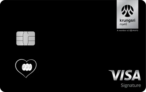 บัตรเครดิต กรุงศรี ซิกเนเจอร์